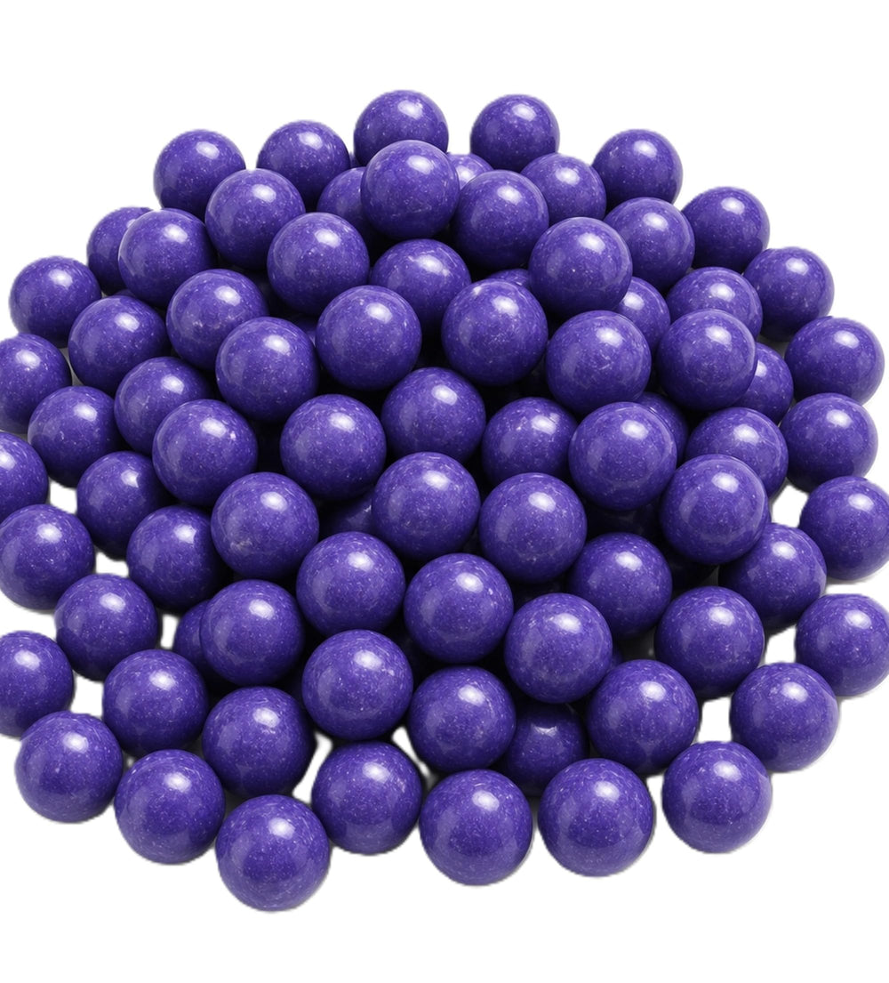 EMPORIUM CANDY front packaging showing 1.5 lb grape gumballs for easy selection