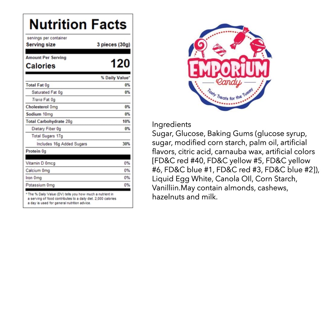 EMPORIUM CANDY candy in hand showing scale and portion-friendly size