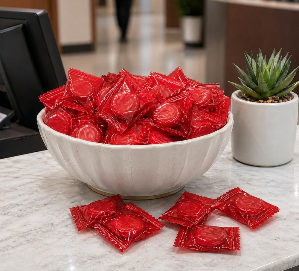 emporium candy dish filled for events showing easy sharing