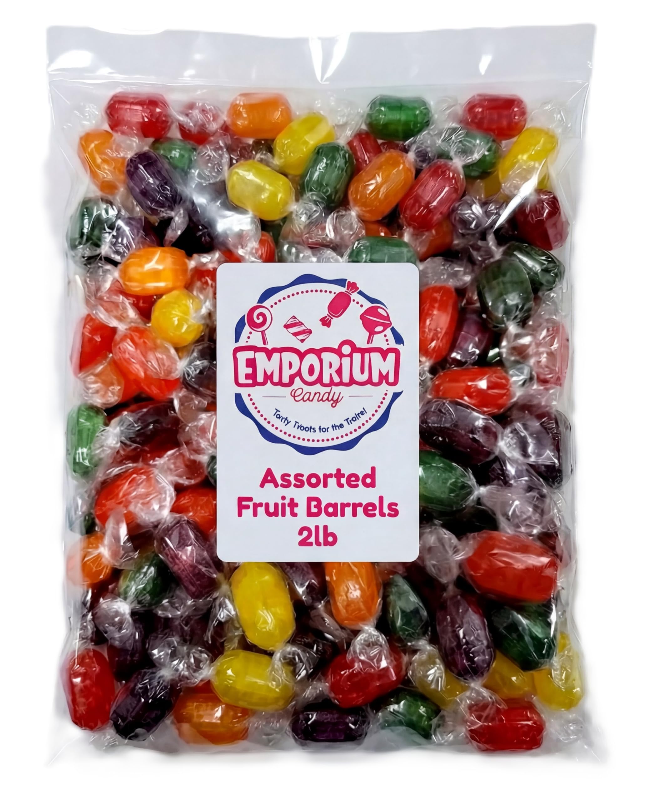 EMPORIUM CANDY TASTY TREATS FOR THE TUMMY close-up of candy texture highlighting smooth long-lasting chew