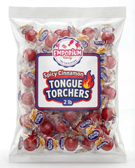 EMPORIUM close-up of candy texture showing glossy hard surface and spicy appeal