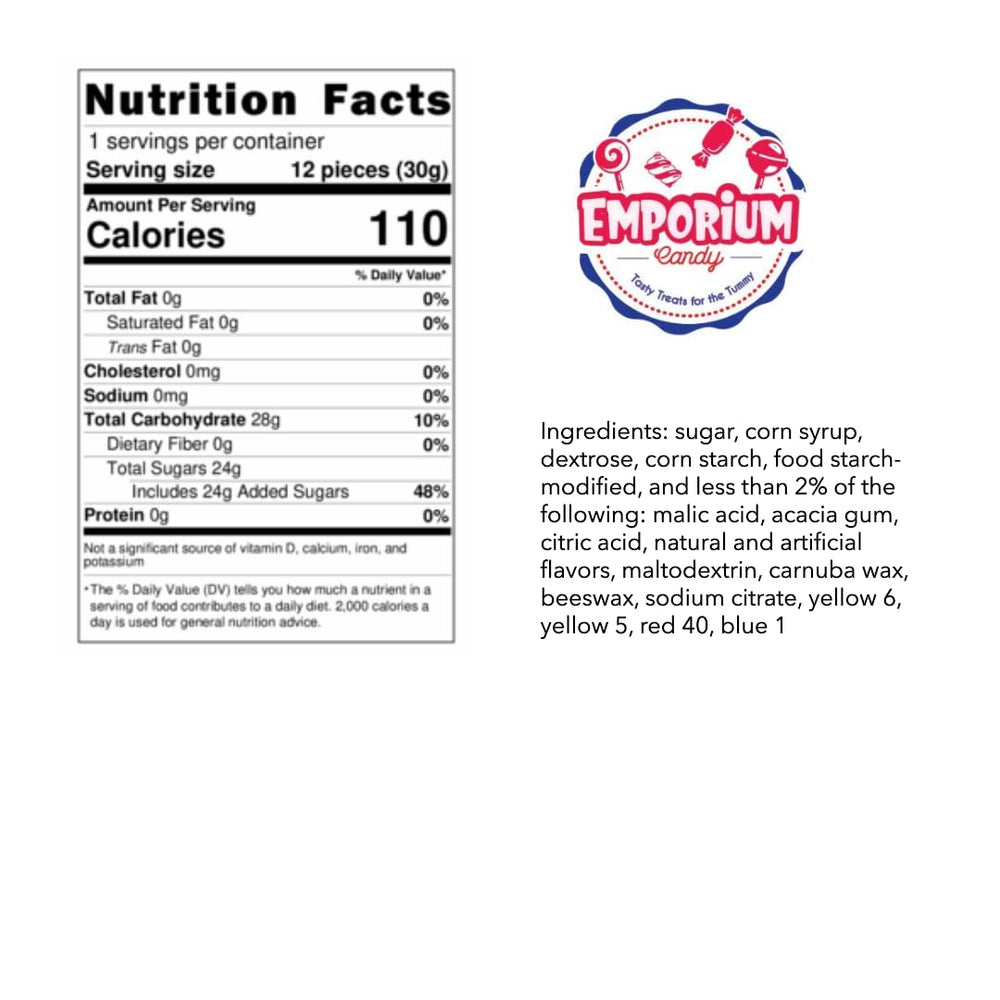 EMPORIUM label and ingredients view for transparency and product info