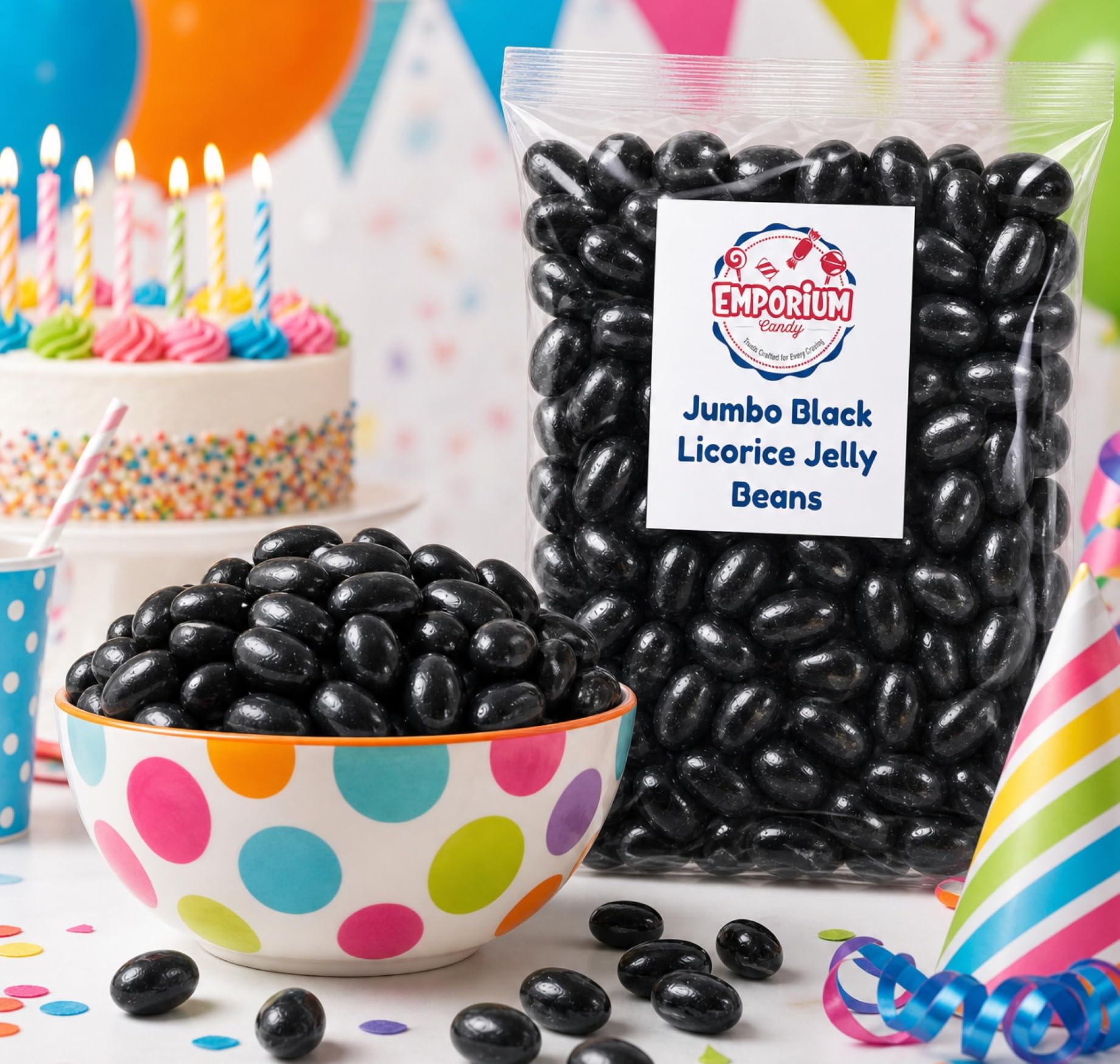 EMPORIUM CANDY TASTY TREATS served at party offers crowd-pleasing presentation