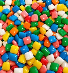 EMPORIUM CANDY TASTY TREATS FOR THE TUMMY front bag showing 2 lb bulk and bright colors for convenience