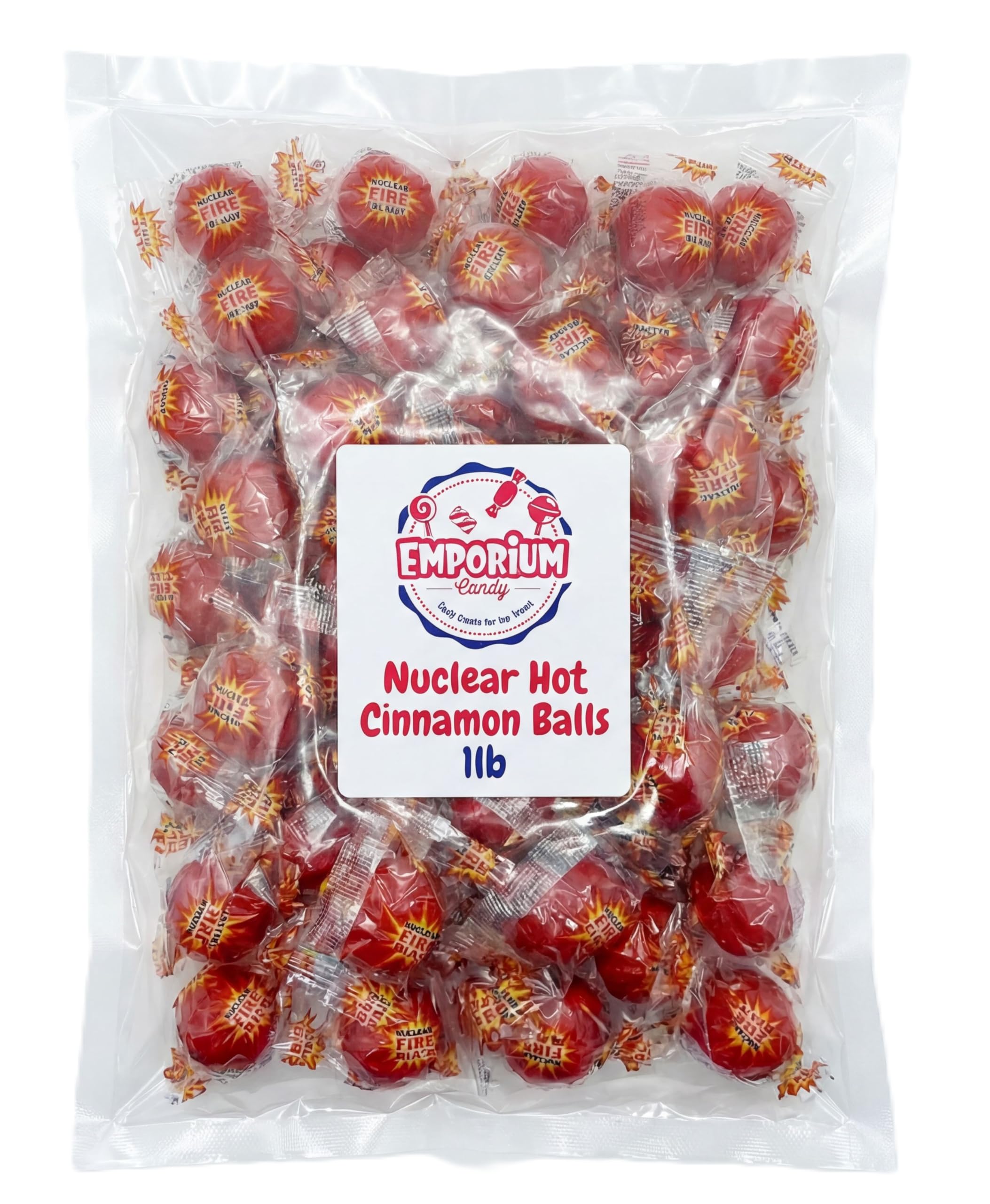 emporium candy close-up of candy surface texture revealing glossy cinnamon finish benefit vibrant flavor