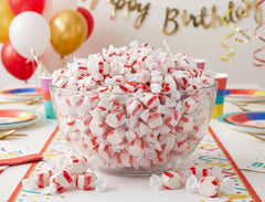 EMPORIUM Candy single individually wrapped peppermint taffy highlighting freshness