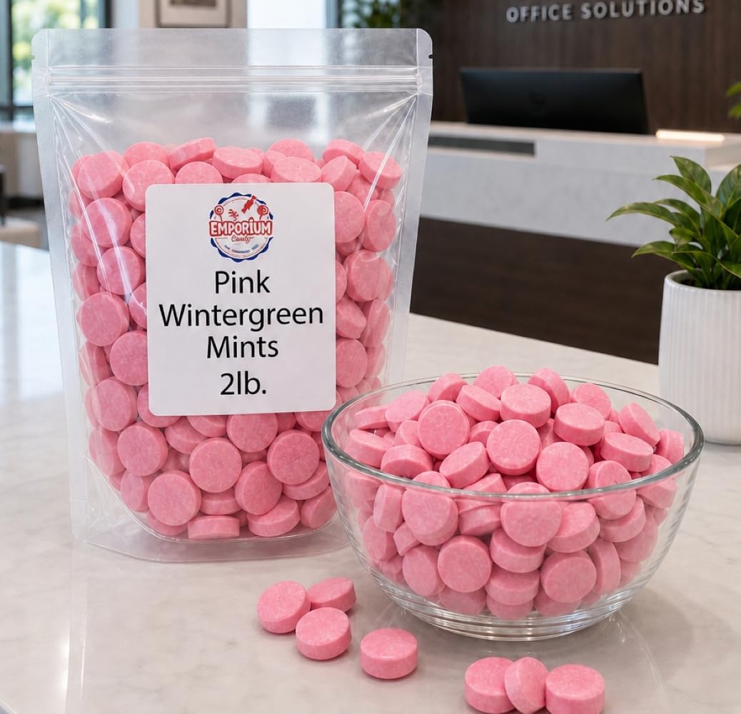 EMPORIUM mints in jar on a wedding table illustrating elegant decor use