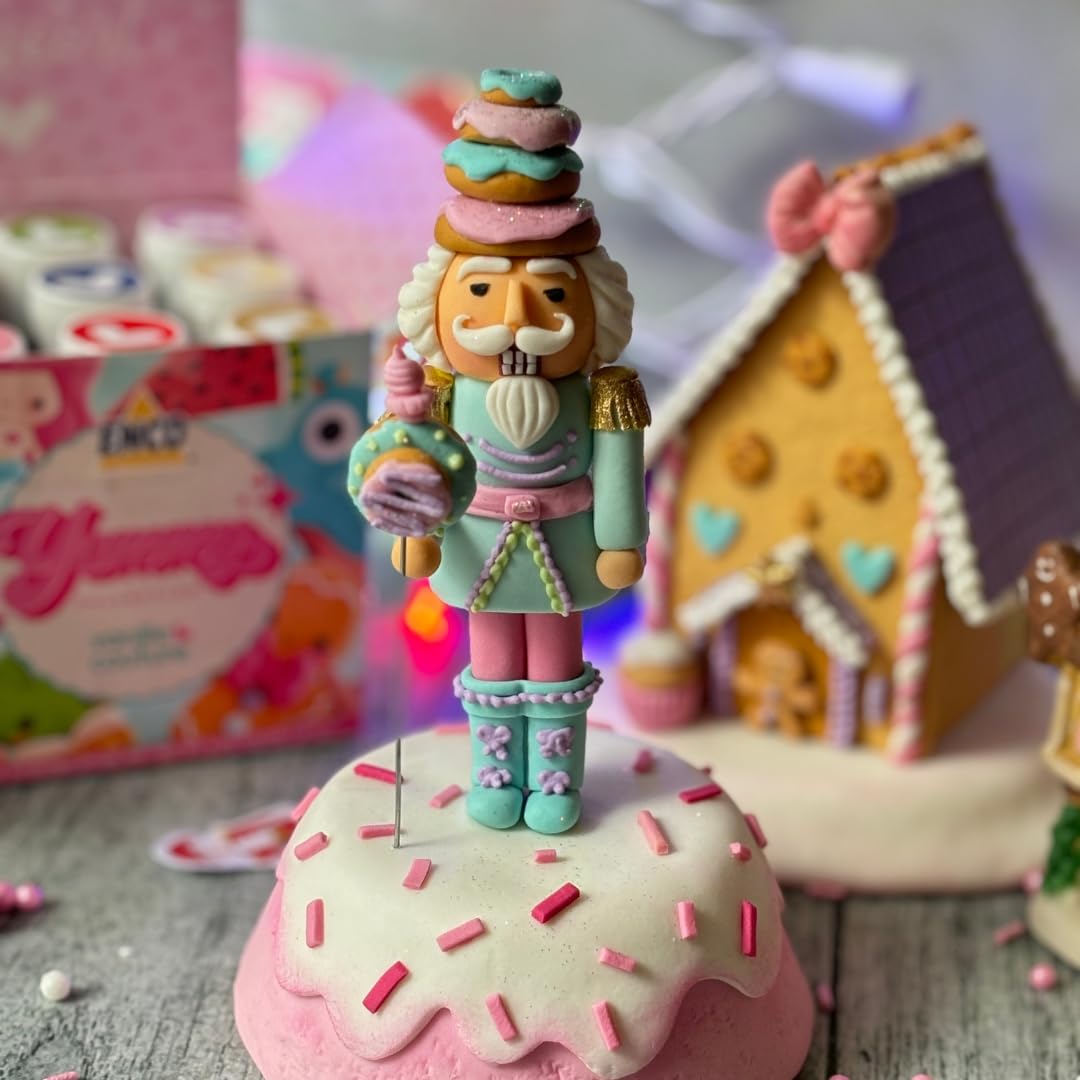 ENCO cookie decoration guide open with step images to inspire quick design ideas