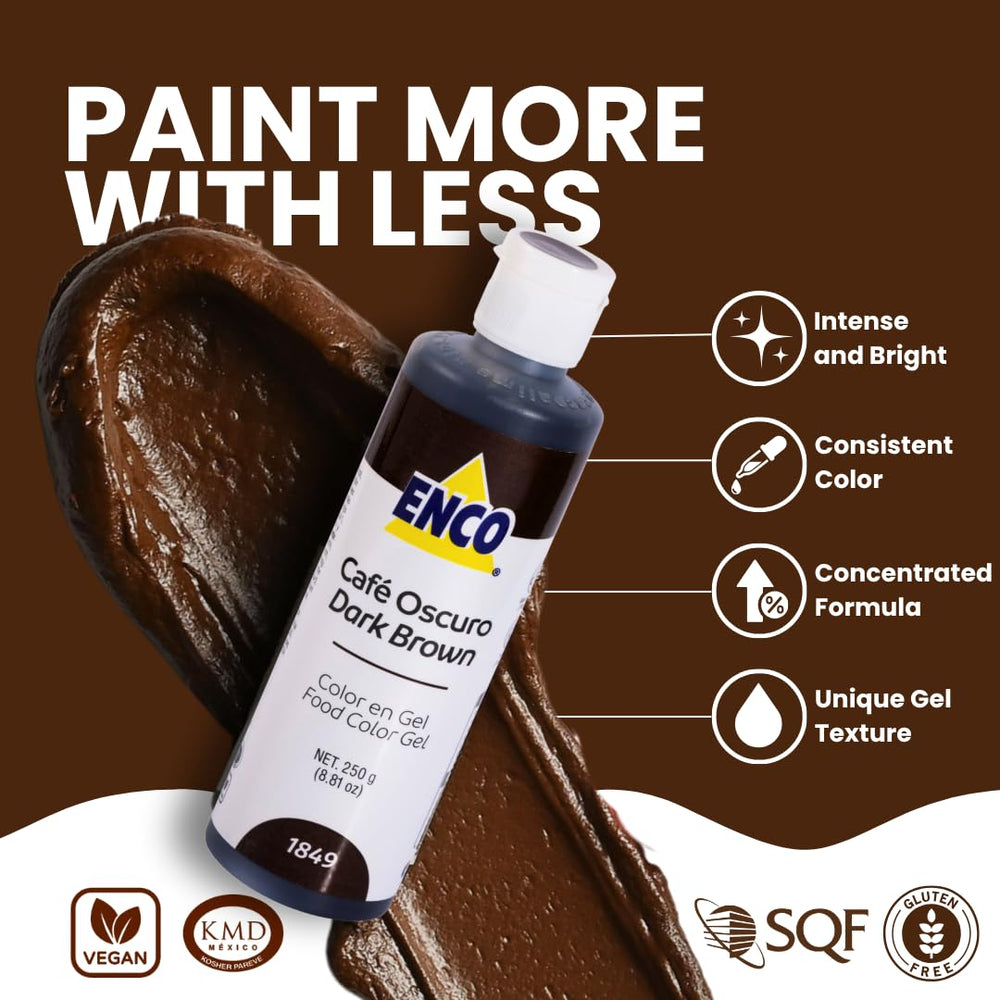 ENCO squeeze bottle dispensing precise drop to control pigment strength