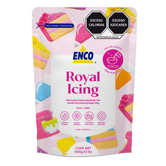 ENCO front packaging 500g pouch showing product name and vanilla benefit