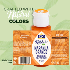 ENCO close-up of gel texture highlighting concentrated pigment and smooth mixing advantage