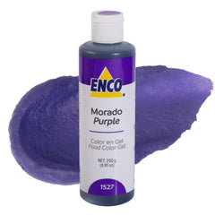 ENCO purple bottle front showing label and volume for easy identification and use