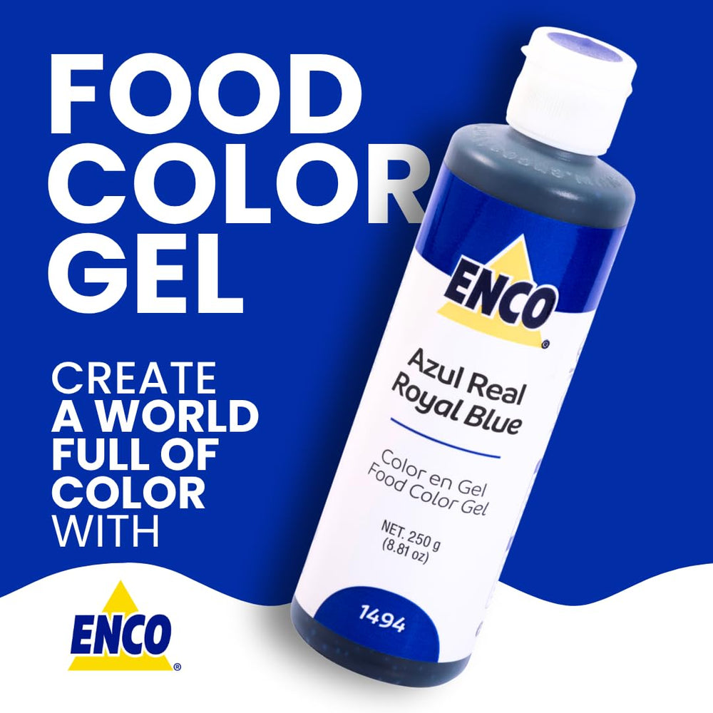ENCO royal blue bottle nozzle closeup for precise drop control and reduced waste