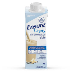 Ensure Surgery front packaging showing vanilla bottle and count, clear product identity and benefit