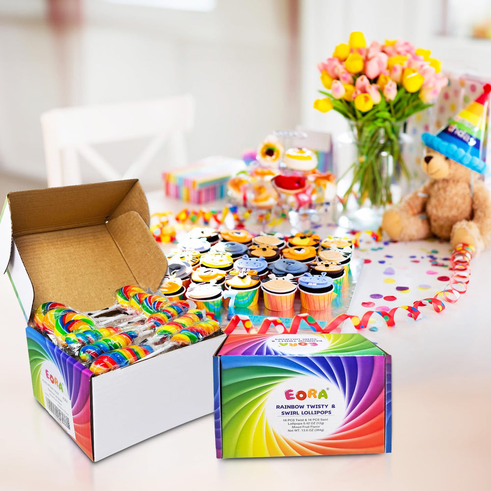 EORA party display with unicorn theme demonstrating festive use and vibrant decoration