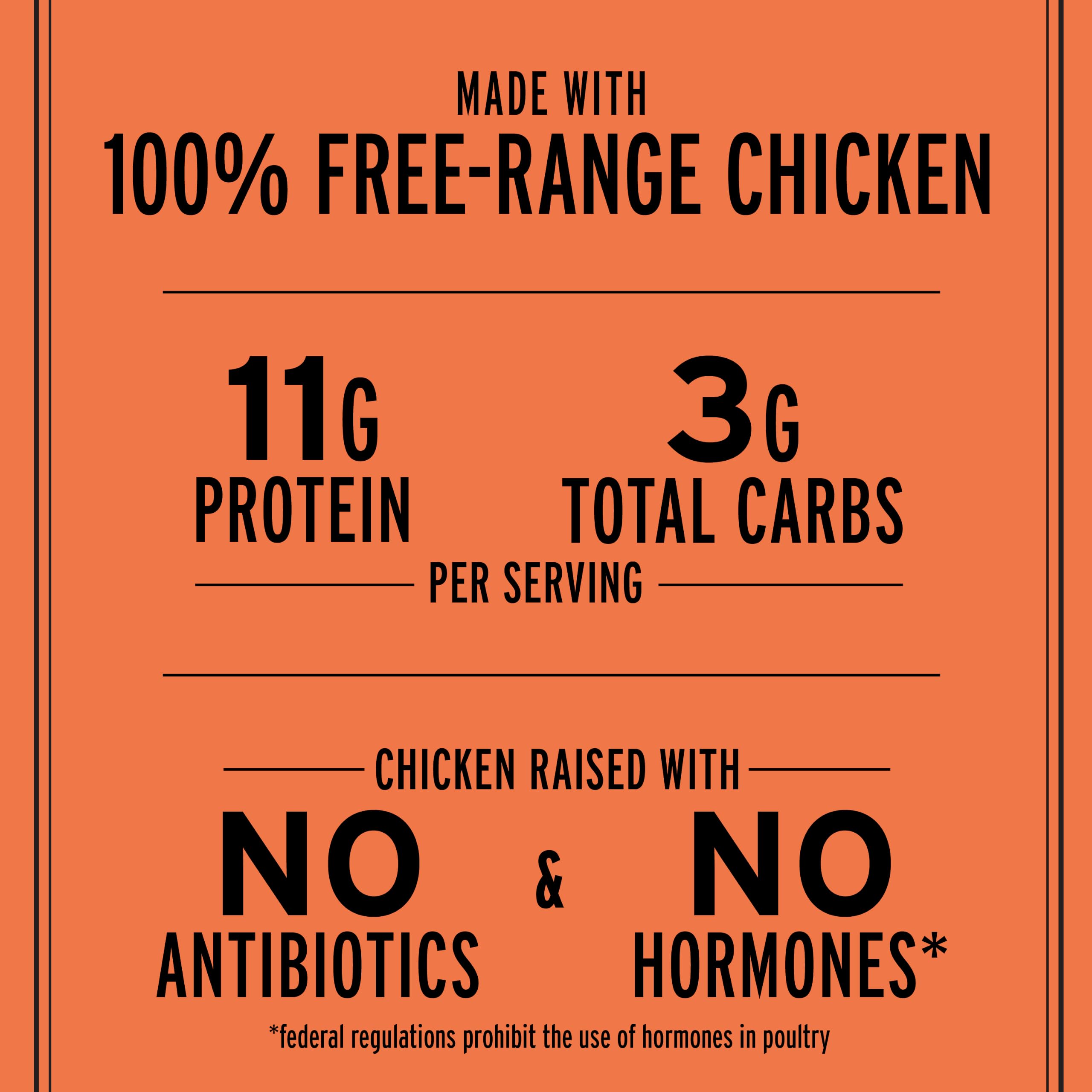 Epic nutrition label for BBQ Chicken bar showing calories and protein