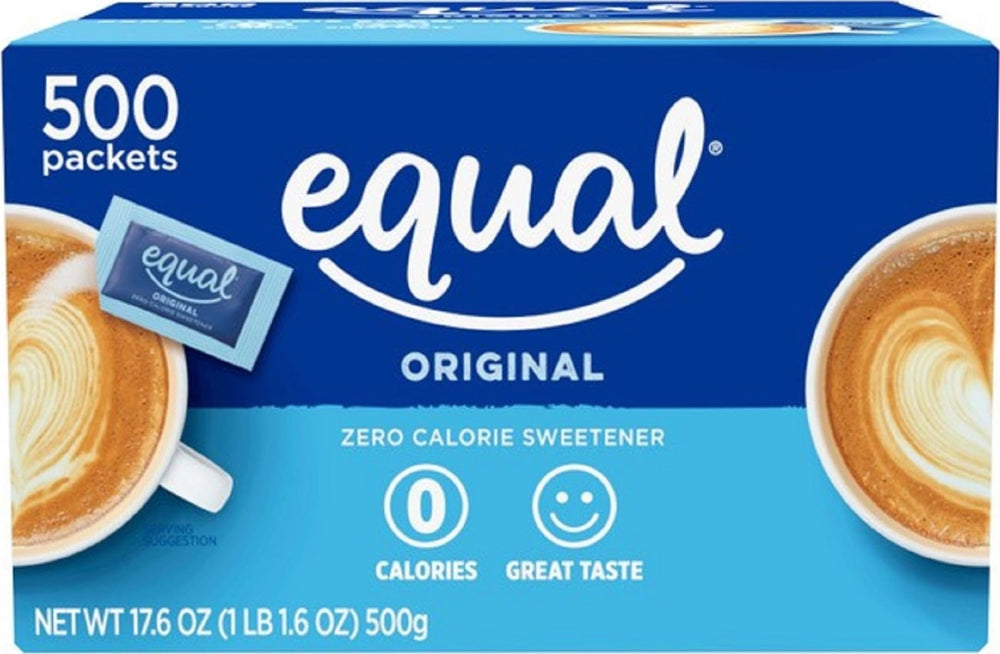 Equal box front packaging showing brand and count for easy storage and bulk savings
