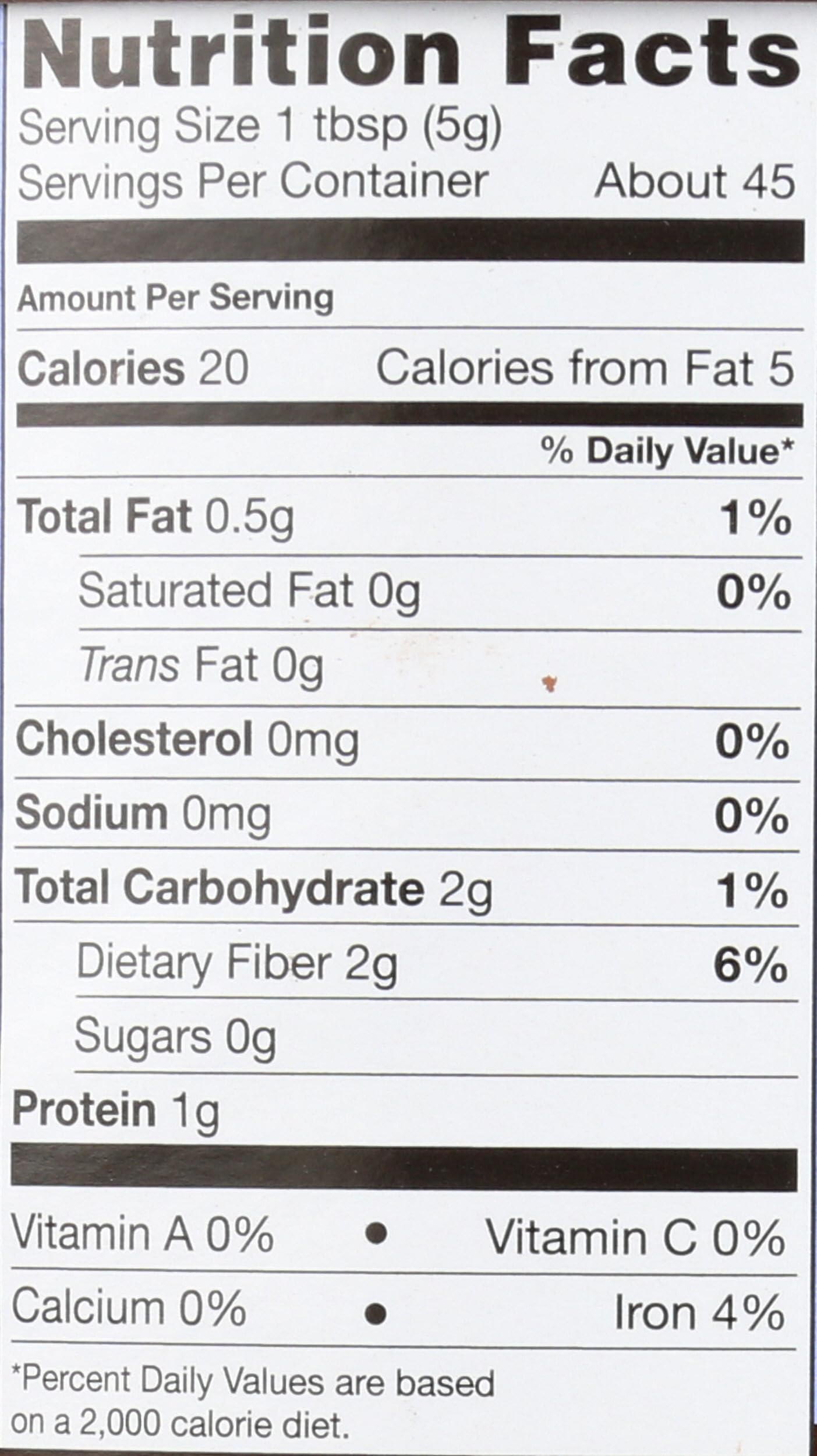 Equal Exchange scoop measuring cocoa displaying portion control benefit for recipes