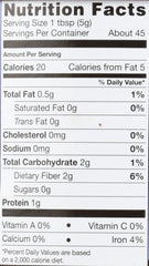 Equal Exchange scoop measuring cocoa displaying portion control benefit for recipes