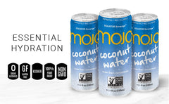EQUATOR Beverage back label close-up showing MOJO nutrition and ingredient clarity