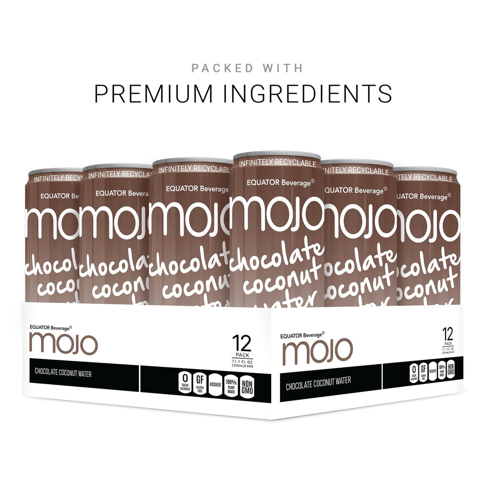 EQUATOR MOJO side label and nutrition facts showing simple ingredient transparency