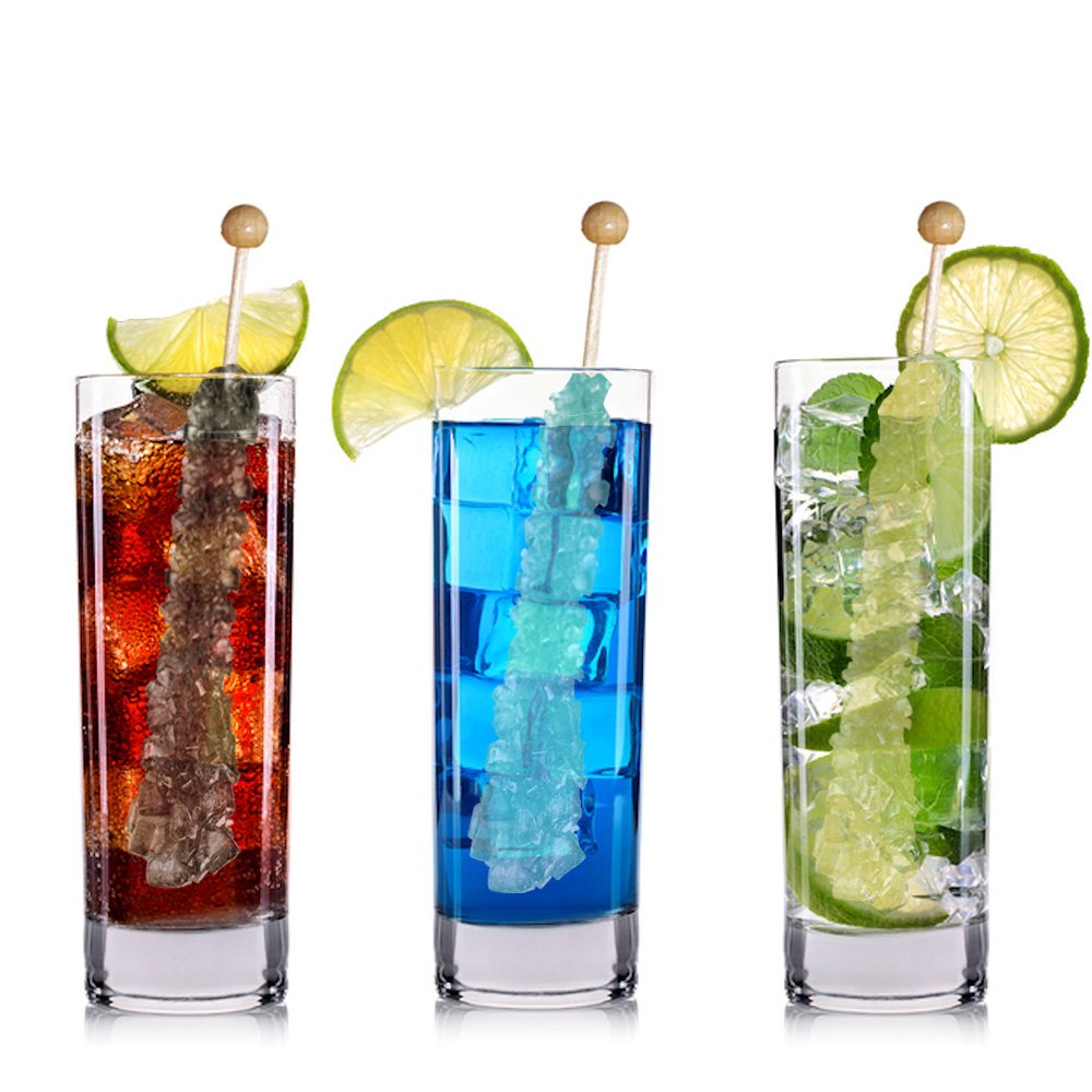 Espeez swizzle stick stirring a drink adding sweet flavor and decoration