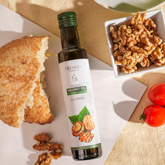 Essences Bulgaria jar with walnuts illustrating natural source and authentic flavor benefit
