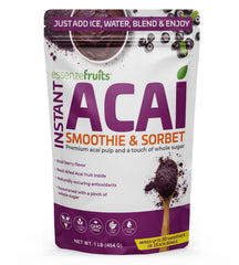 Essenzefruits front packaging showing pouch and benefits