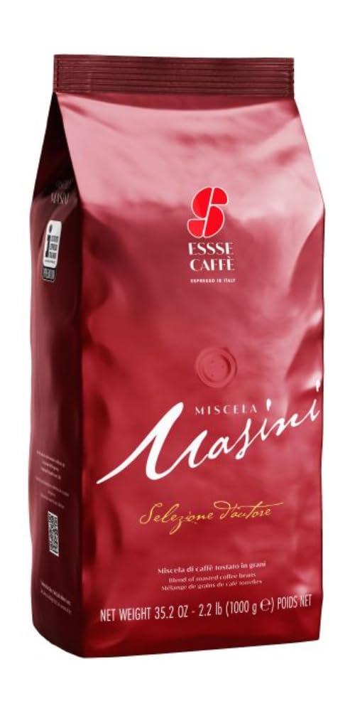 ESSSE CAFFÈ Masini front packaging showing certified espresso branding and café-ready design