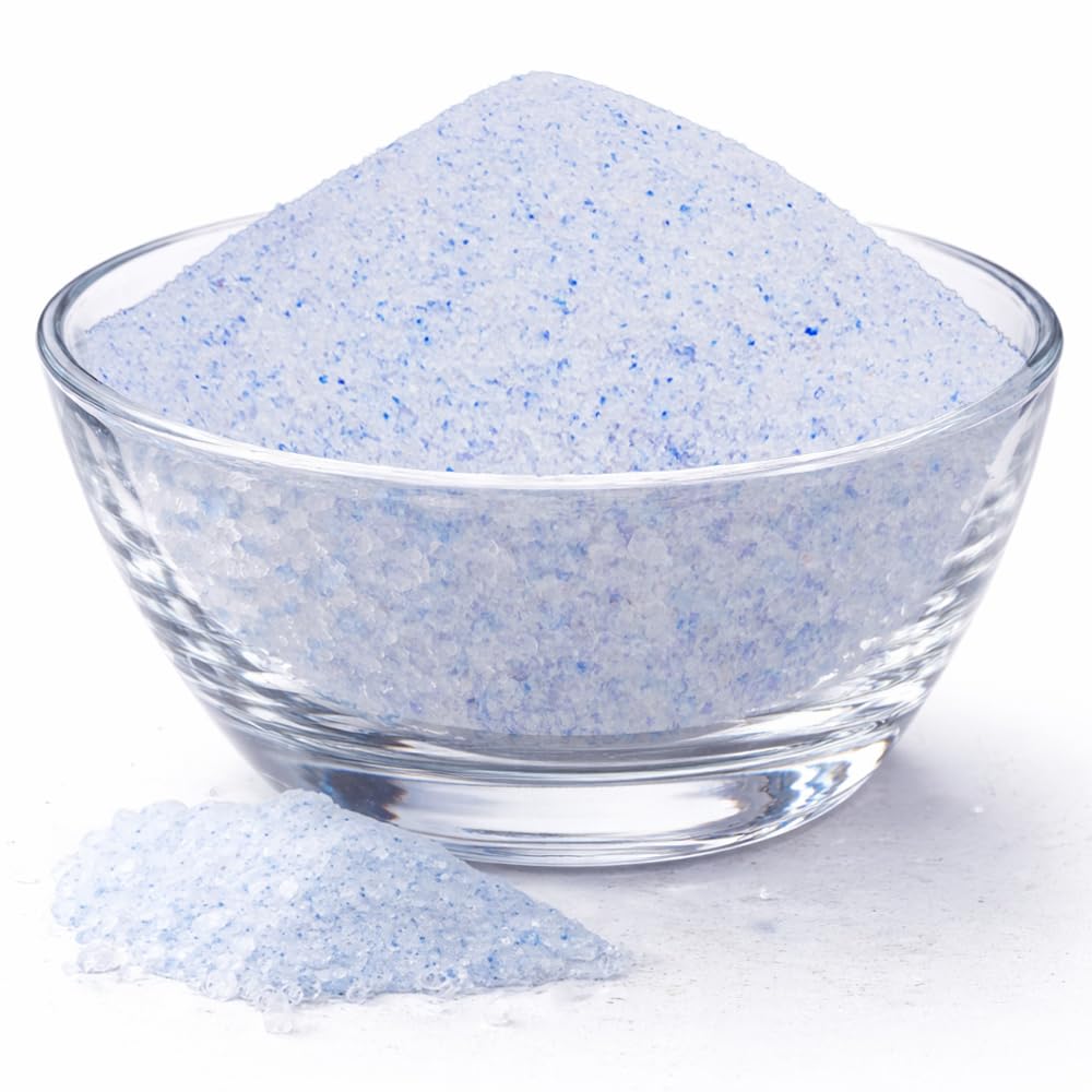 Eupherbia mineral crystal macro shot showing natural blue hue and purity