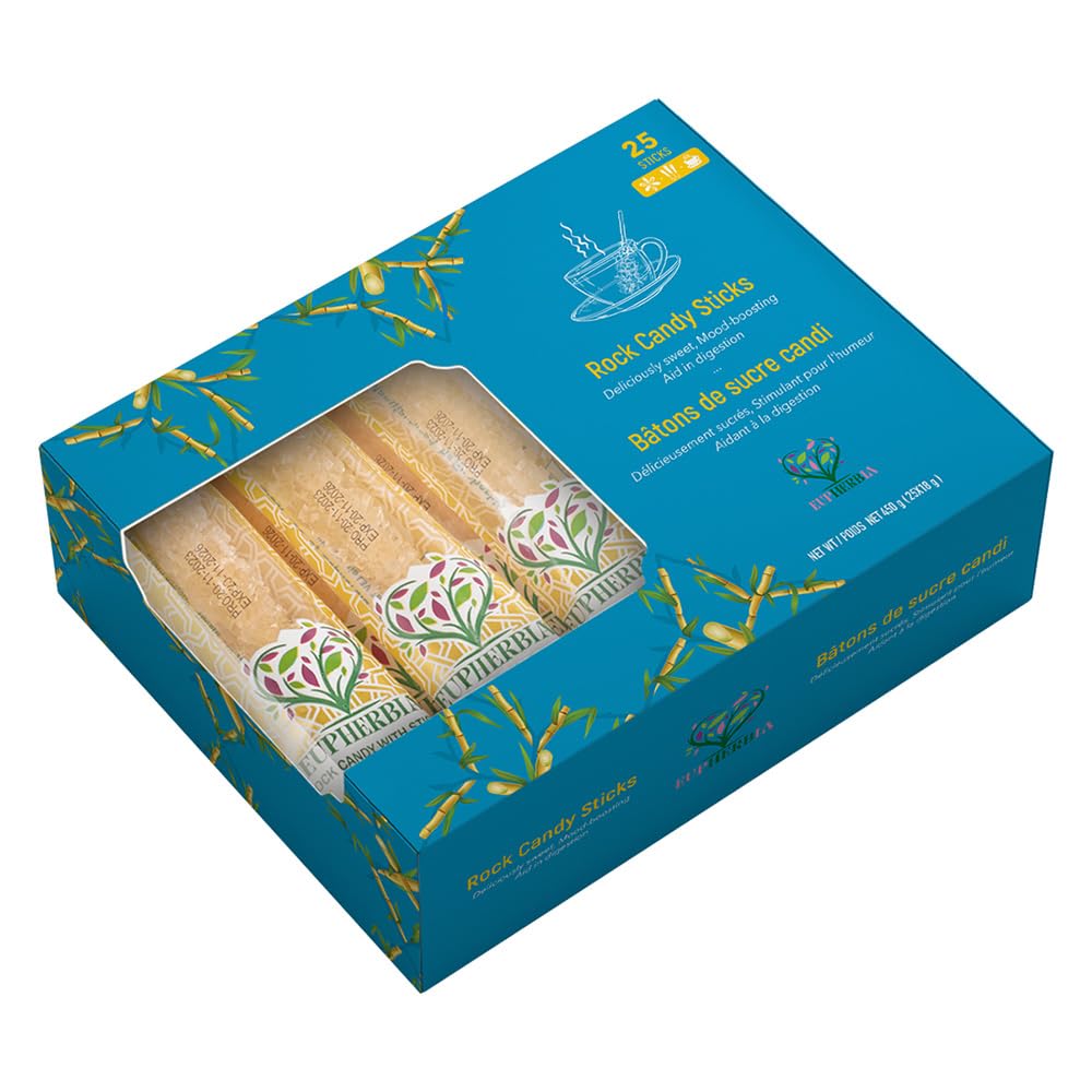 Eupherbia front packaging showing 25-pack and 450g weight for easy identification