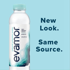 EVAMOR bottle cap and neck close-up showing secure seal and easy-open benefit