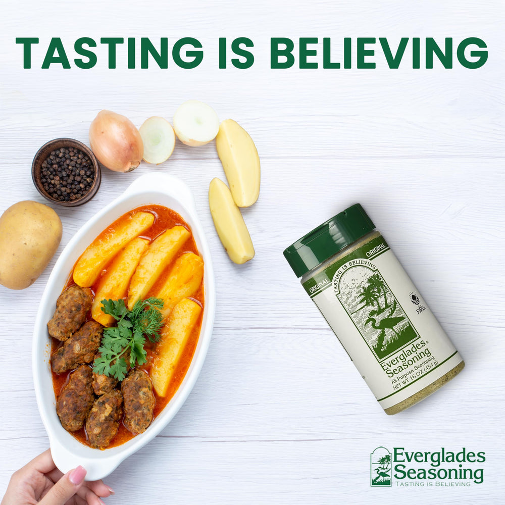Everglades seasoning on grilled steak highlighting enhanced savory crust
