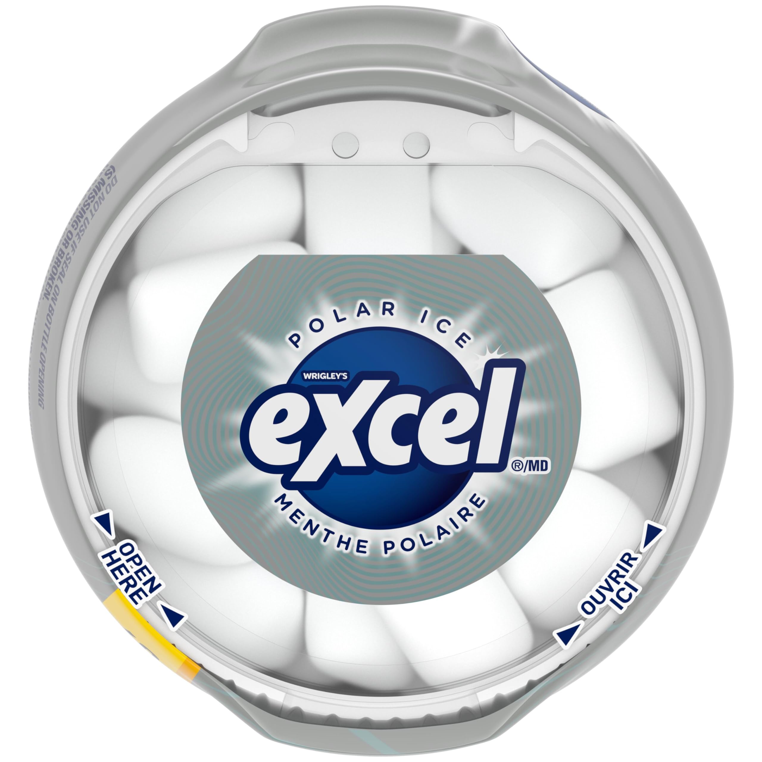 Excel Polar Ice bottle held in hand demonstrating portable size and everyday convenience