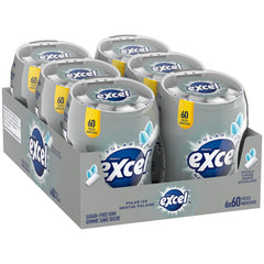 Excel Polar Ice bottle side label with ingredient and product information visible for shoppers