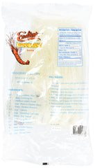 Excellent prepared rice stick noodles in bowl with vegetables, absorbs sauce for flavorful meal