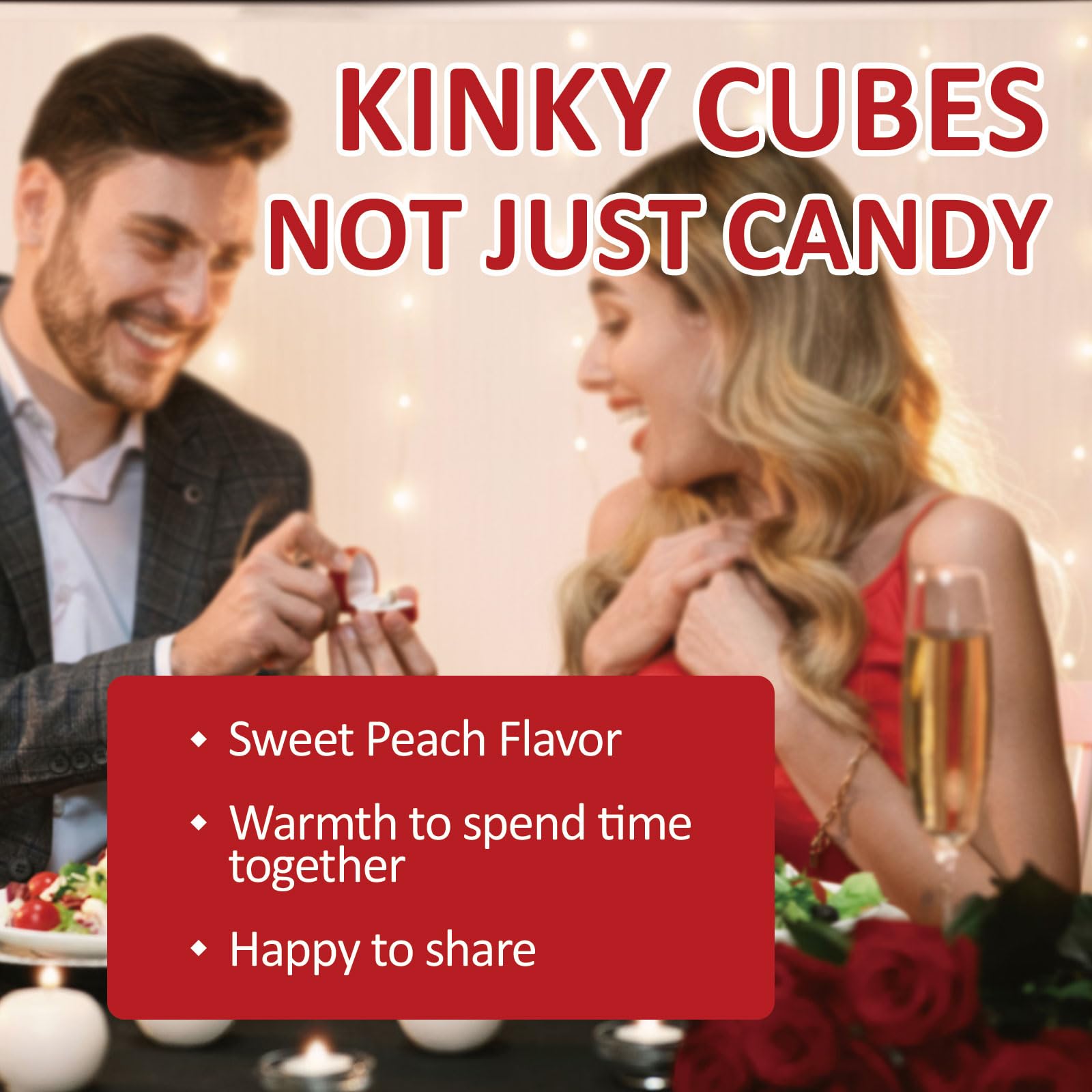 EXISHRED couple sharing gummies suggesting simple routine support