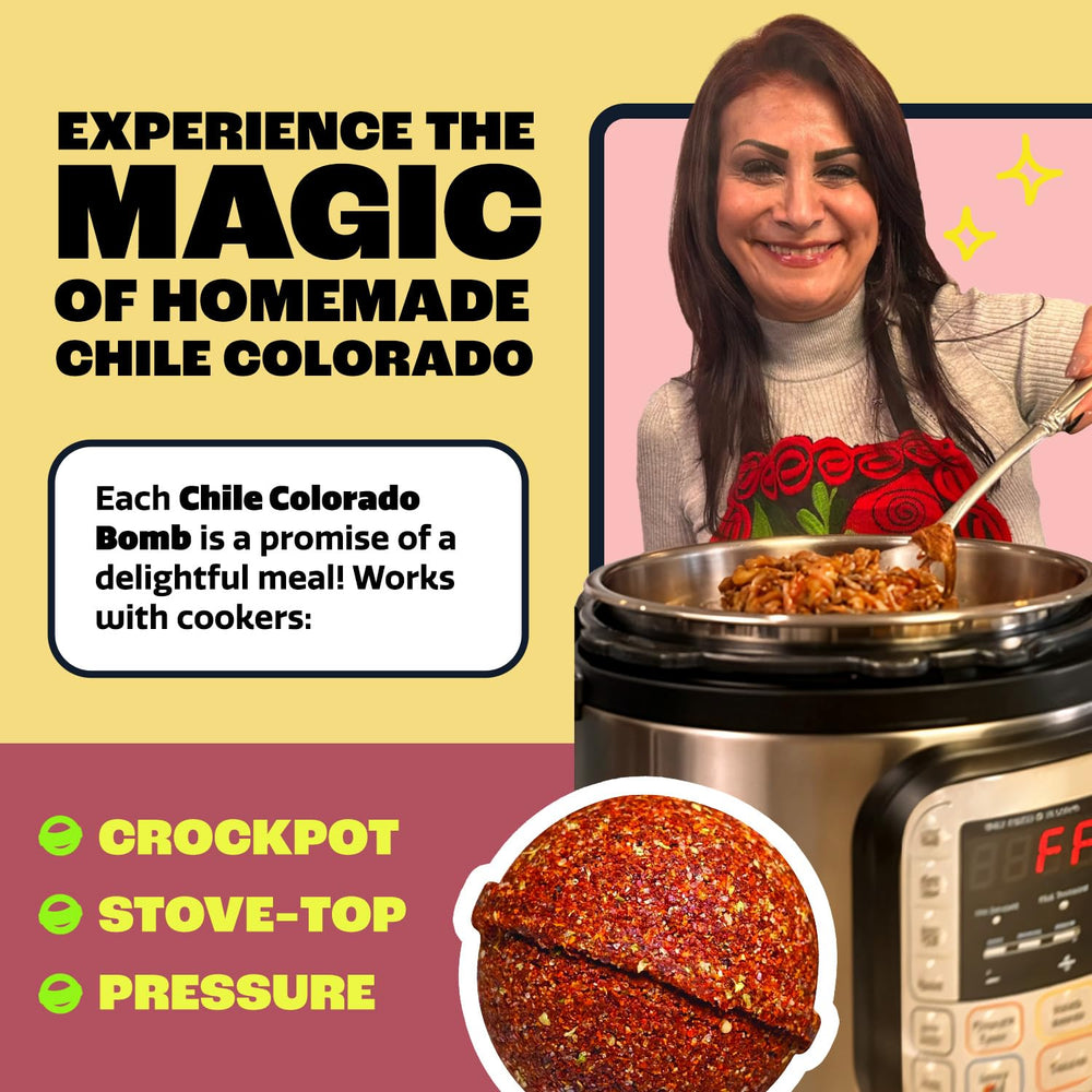EZ Bombs ingredients spread with dried chiles and spices highlighting authentic Mexican taste