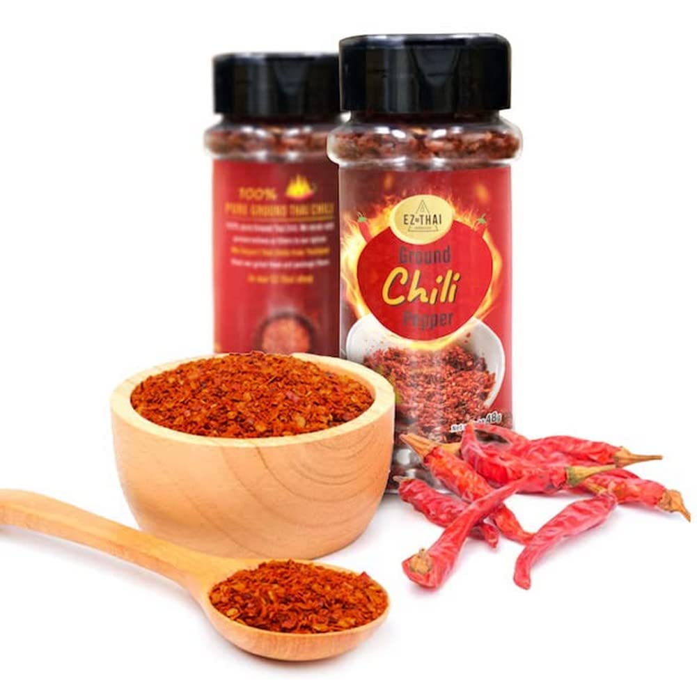 EZ THAI label close-up showing hand-roasted claim and farmer story