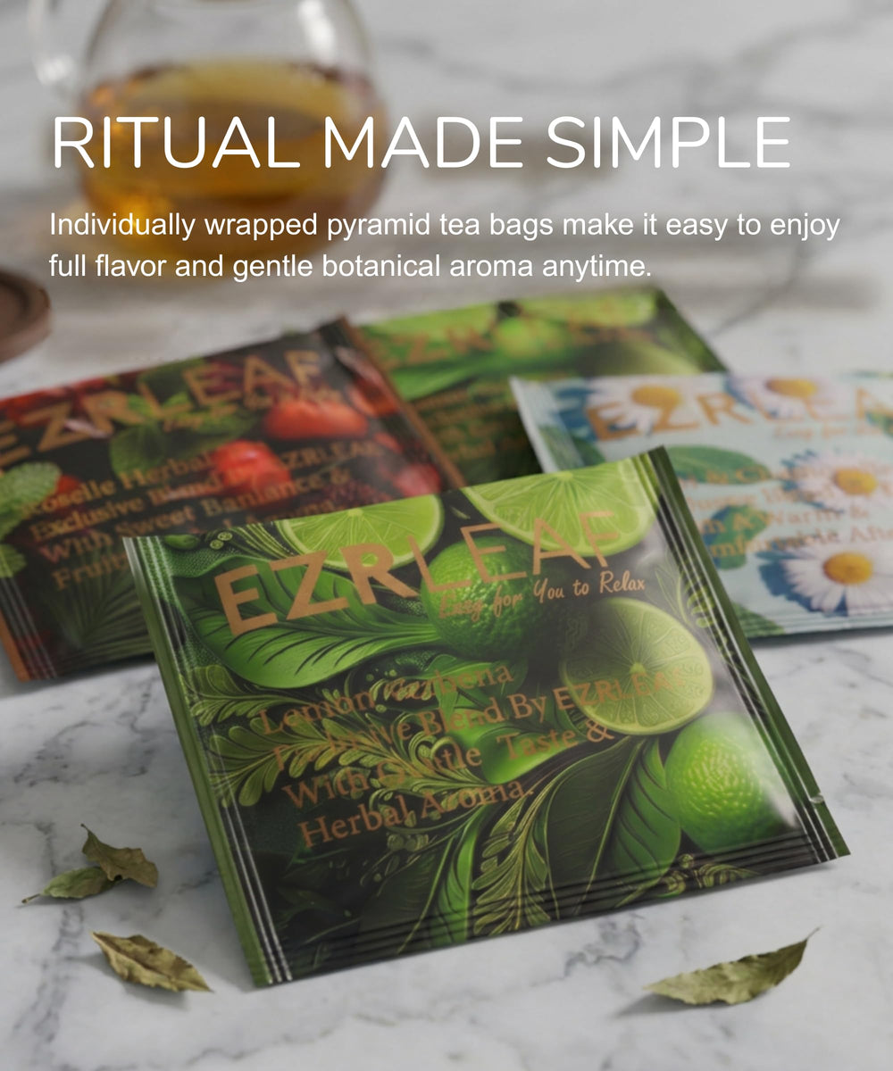 EZR LEAF boxed sampler in a gift setting conveying thoughtful present benefit