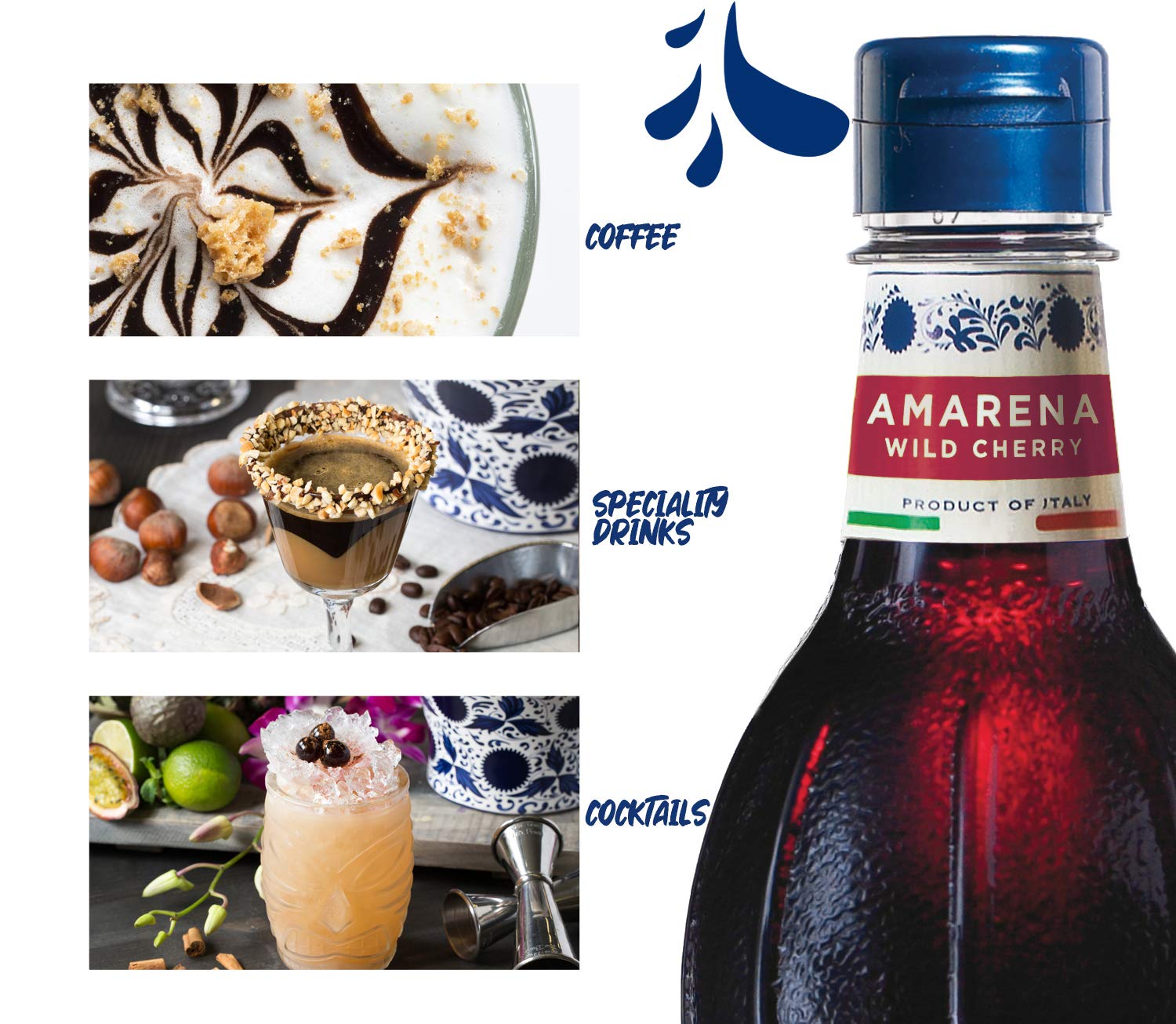 Fabbri amarena drizzled over gelato highlighting dessert enhancement benefits