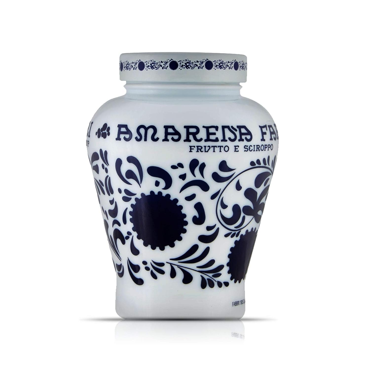 Fabbri jar front label showing authentic Italian branding and premium look