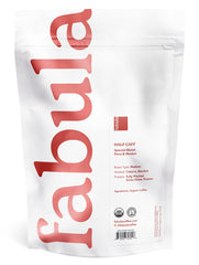 Fabula close-up of freshly ground coffee texture highlighting rich aroma