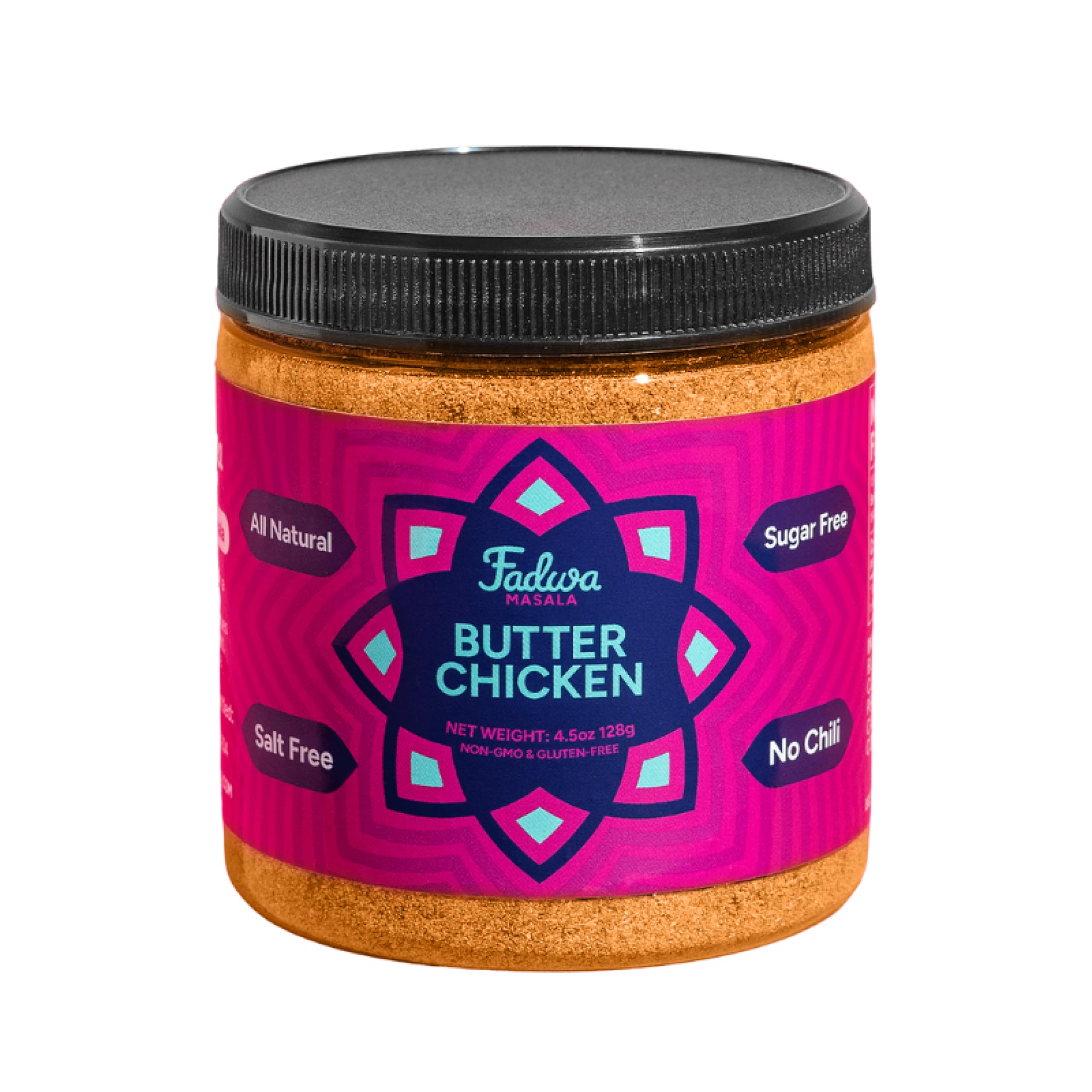 FADWA MASALA front jar label showing brand and product benefits