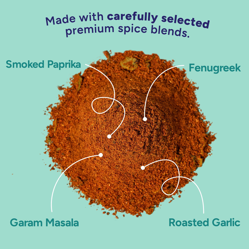 Fadwa Masala ingredient label highlighting no artificial ingredients