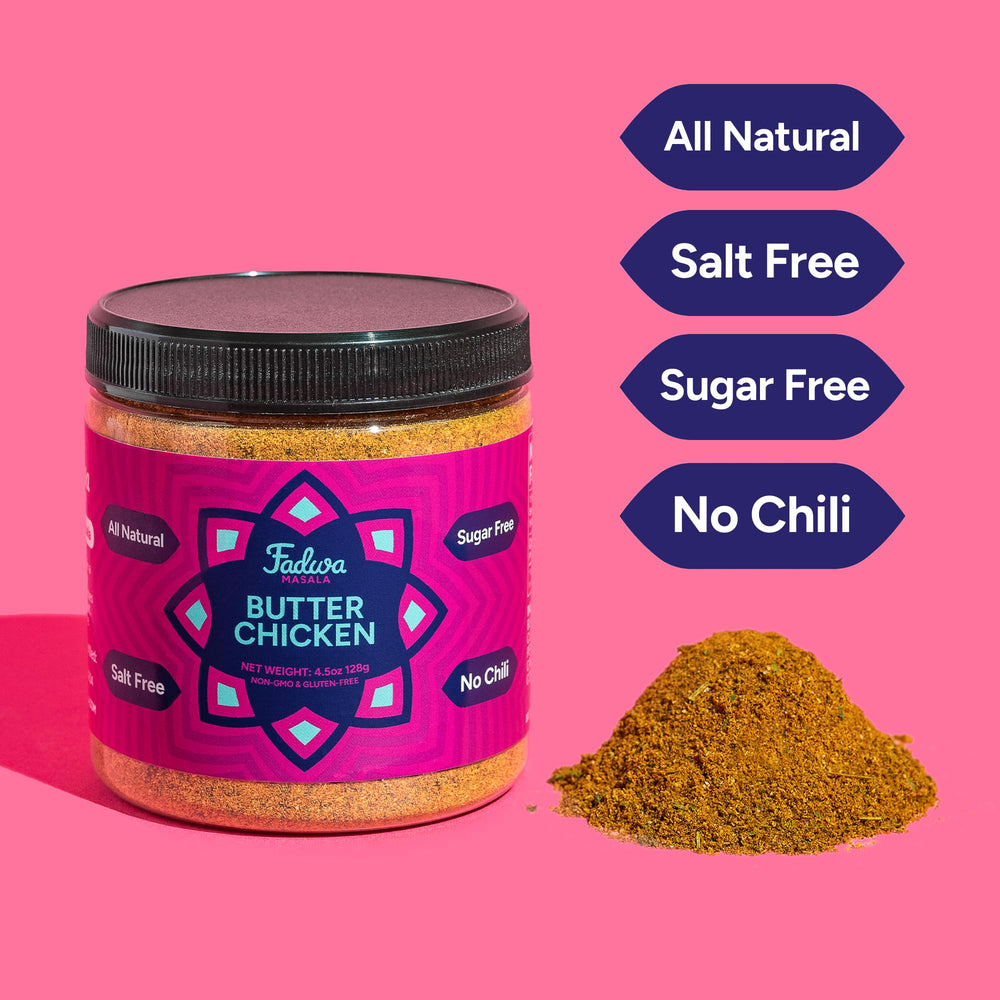 FADWA MASALA open wide-mouth jar ease of measuring and freshness