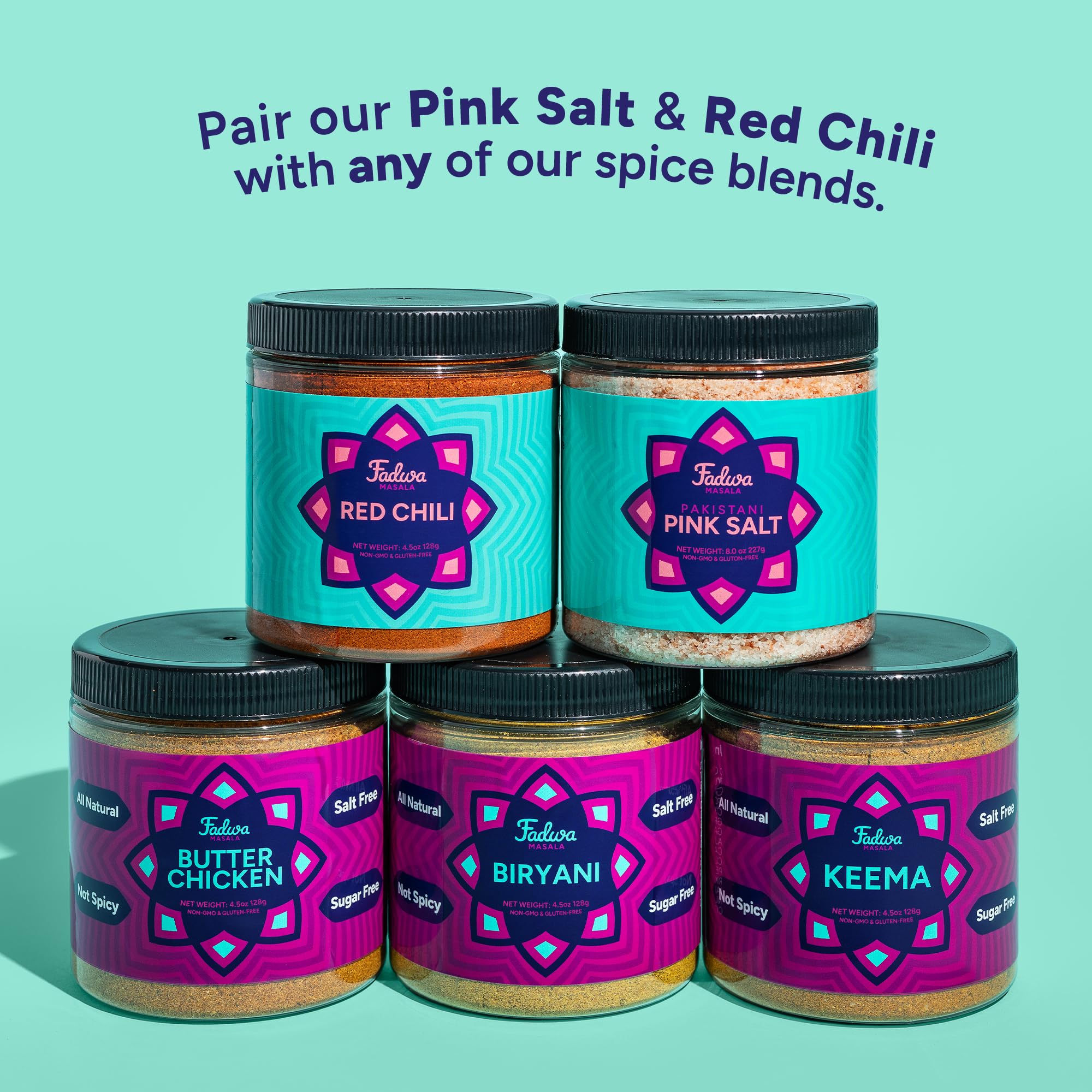 FADWA MASALA close-up spice texture highlighting aromatic spices