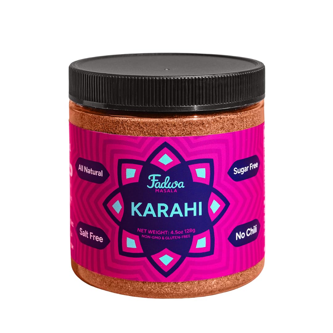 FADWA MASALA front label showing jar and product benefit freshness