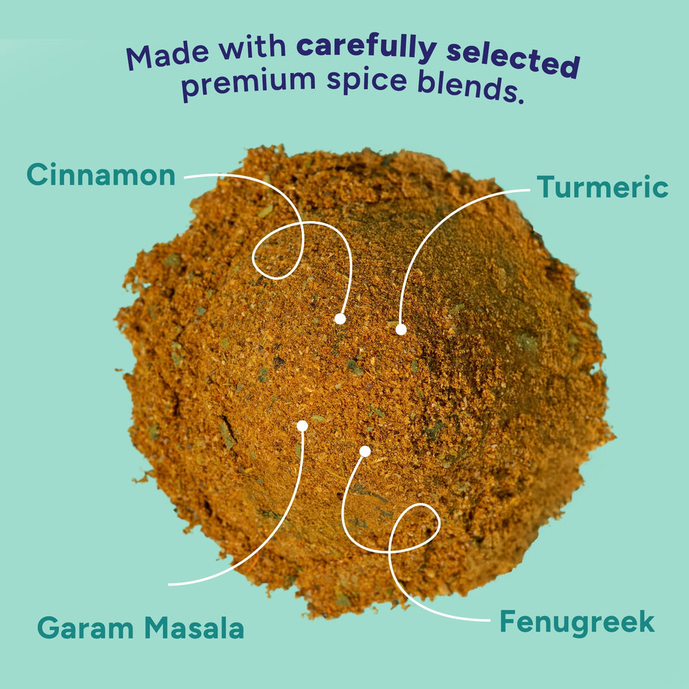 FADWA MASALA pouring into pan for blooming spices and aroma