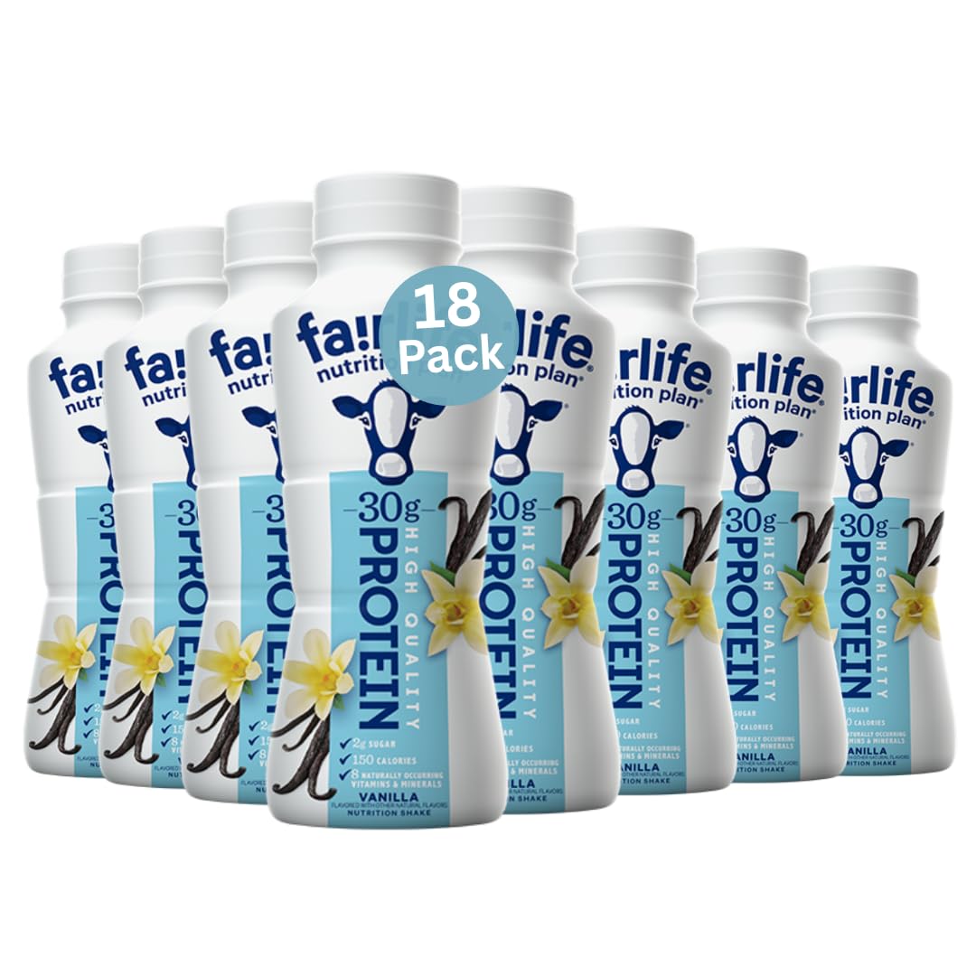 FairIife front packaging showing bottle and clear 30g protein benefit